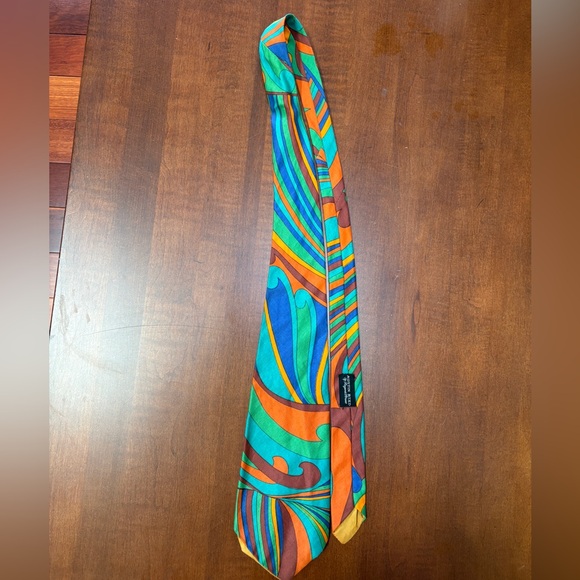 Austin Reed Multicolor Abstract Tie - Picture 3 of 4